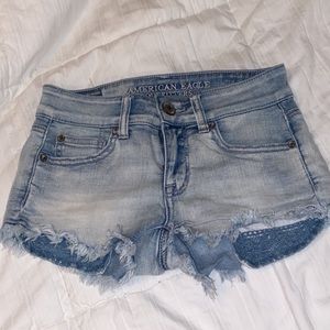 American eagle jean shorts